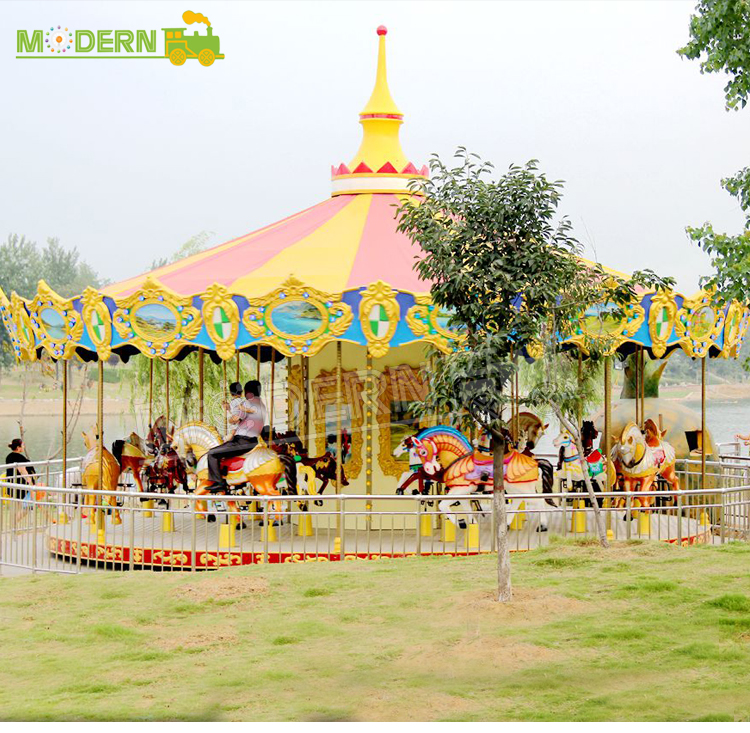 Luxurious Carousel Horse MZM03