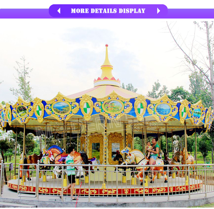 Luxurious Carousel Horse MZM03